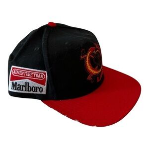 Vintage Marlboro Adventure Team Snapback Hat – 90s Promo